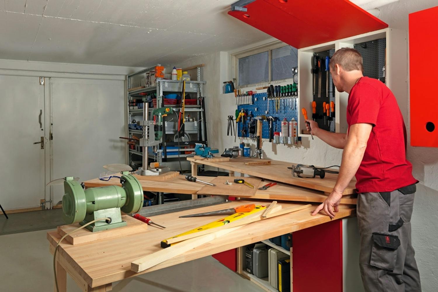 Så här inreder du en häftig verkstad Så här inreder du en häftig verkstad